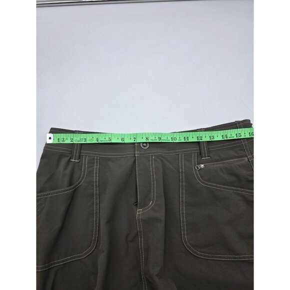 Kuhl Skirt Womens 10 Olive Green Outdoor Hiking Stretch Pockets Casual Utility - Picture 5 of 7